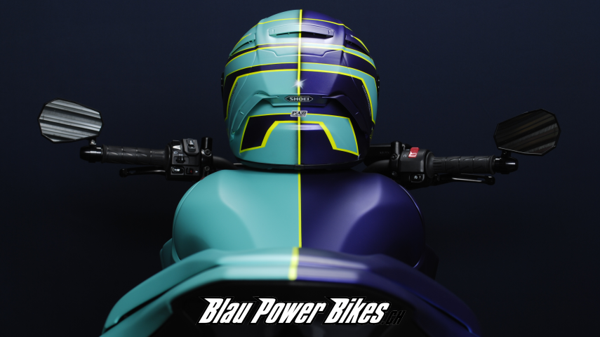 Kawasaki 900 2-Faces by Blau Power Bikes